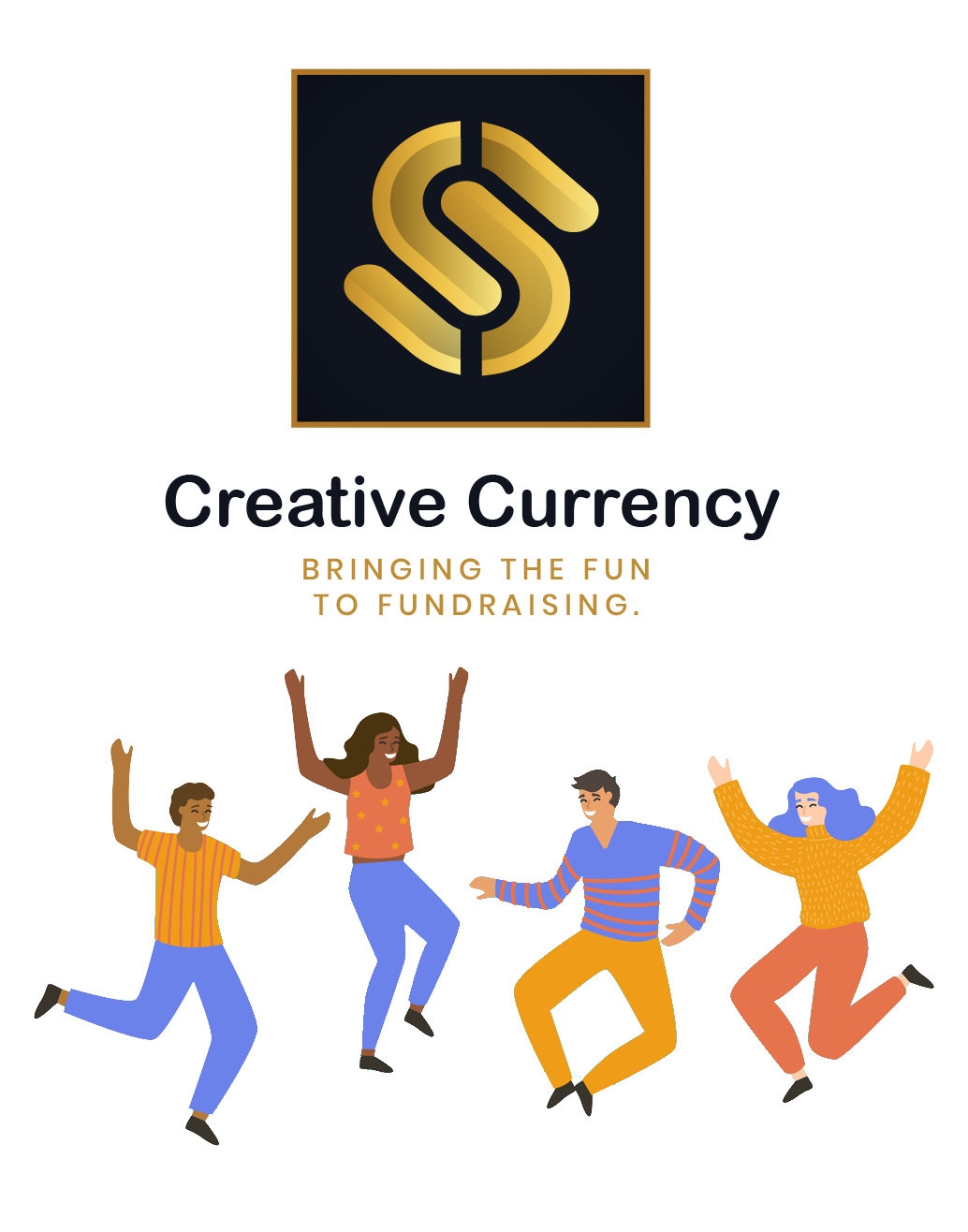 Creative Currency logo with tagline 